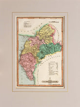 Load image into Gallery viewer, Cumberland - Antique Map by J Wallis circa 1814
