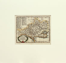 Load image into Gallery viewer, A Mappe of Dorsetshire - Antique Map by John Seller circa 1694
