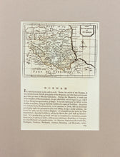 Load image into Gallery viewer, Durham - Antique Map by Seller circa 1785
