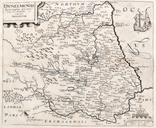 Load image into Gallery viewer, Antique Map of the North East of England - 1637
