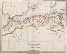 Load image into Gallery viewer, Mauritania Numidia et Africa Propria - Antique Map circa 1836

