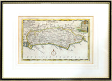 Load image into Gallery viewer, Map of Sussex - Antique Map by Thomas Kitchin circa 1786
