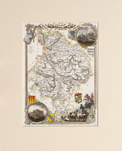 Load image into Gallery viewer, Huntingdonshire - Antique Map by Thomas Moule circa 1842
