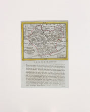 Load image into Gallery viewer, Leicestershire - Antique Map by Seller/Grose 1694 - 1787

