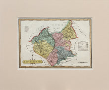 Load image into Gallery viewer, Leicestershire - Antique Map by J Wallis circa 1812
