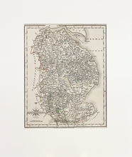 Load image into Gallery viewer, Lincolnshire - Antique Map by John Cary 1793
