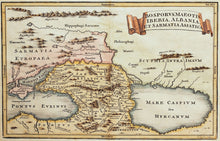 Load image into Gallery viewer, Bosphorus, Maeotis Iberia Albania et Sarmatia Asiatica - Antique Map circa 1745
