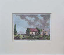 Load image into Gallery viewer, Bramber Church Sussex - Antique Copper Engraving circa 1765
