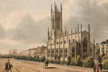 Load image into Gallery viewer, Brighton New Church dedicated to St Peter Aquatint, circa 1830
