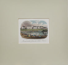 Load image into Gallery viewer, Broad Walk from the Lake Buxton - Antique Steel Engraving circa 1872
