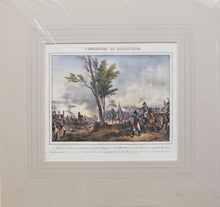 Load image into Gallery viewer, Combattimento Di Diersteim - Antique Lithograph circa 1820
