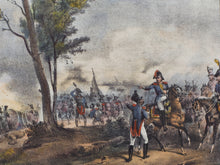 Load image into Gallery viewer, Combattimento Di Diersteim - Antique Lithograph circa 1820
