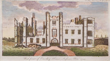 Load image into Gallery viewer, West Front of Cowdry House Midhurst Sussex - Antique Copper Engraving 1794
