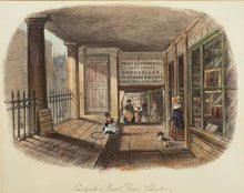Load image into Gallery viewer, Eastgate Street Row Chester - Antique Steel Engraving circa 1844
