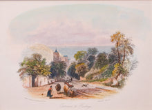 Load image into Gallery viewer, Entrance to Hastings - Antique Steel Engraving circa 1840
