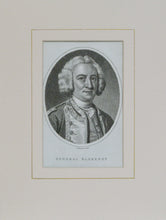 Load image into Gallery viewer, General Blakeney - Antique Stipple Engraving circa 1795
