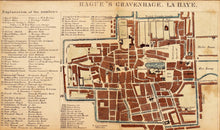 Load image into Gallery viewer, Hagues Gravenhage La Haye - Antique Map circa 1870
