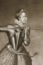 Load image into Gallery viewer, Henry Prince of Wales Exercising with a Lance - Mezzotint circa 1800
