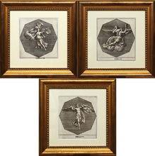 Load image into Gallery viewer, A Triptych of Antique, Italian Copper Engravings, circa 1680
