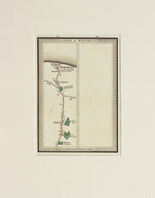 Load image into Gallery viewer, London to Worthing - Antique Map by Edward Mogg circa 1816
