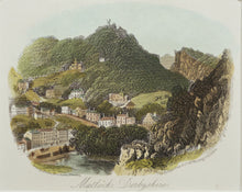 Load image into Gallery viewer, Matlock Derbyshire - Antique Steel Engraving circa 1870
