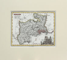 Load image into Gallery viewer, Middlesex - Antique Map by Fullarton circa 1848
