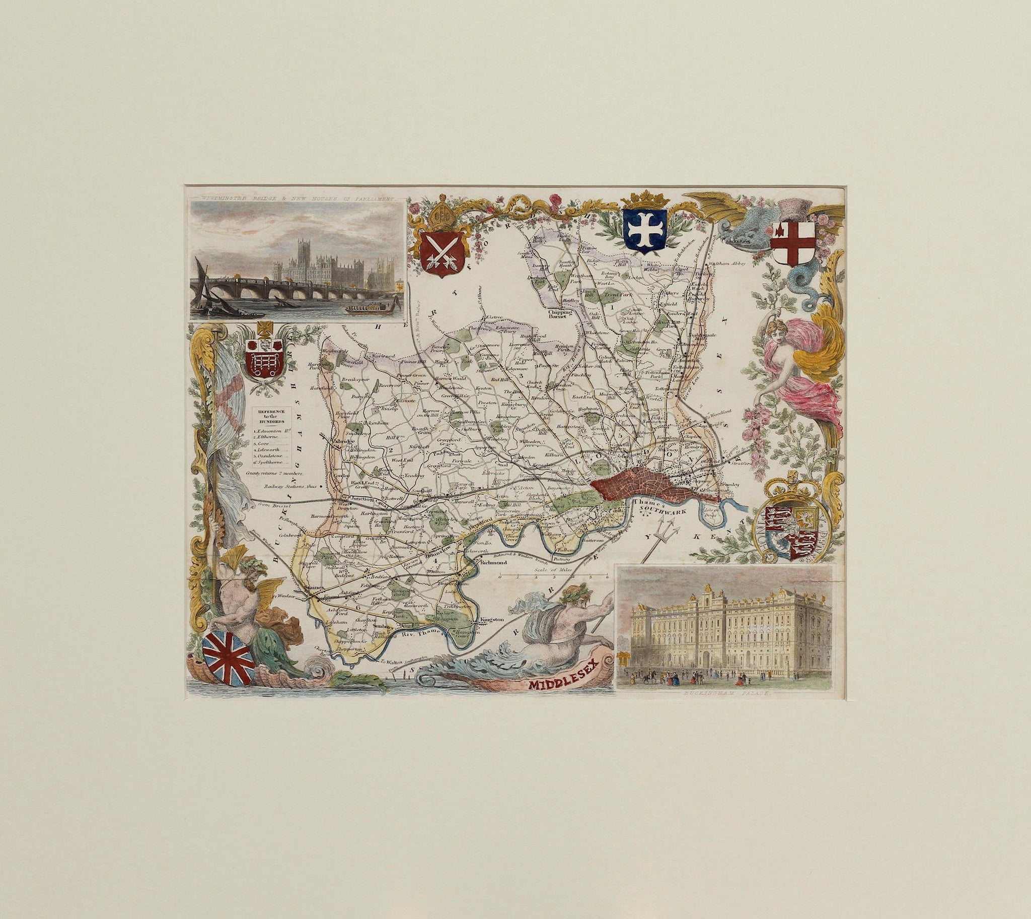 Mappa Di Oxfordshire 1836 Di Thomas Moule Puzzle In Pezzi Da 1000 (jg Mappa Di Oxfordshire 1836 Di Thomas Moule Puzzle In Pezzi Da 1000 (jg