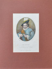 Load image into Gallery viewer, Mr Quick as the Character of Spado - Antique Stipple Engraving 1802
