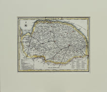 Load image into Gallery viewer, Norfolk - Antique Map for Dugdale, circa 1850
