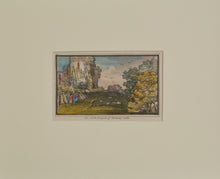 Load image into Gallery viewer, The South Dungeon of Pevensey Castle - Antique Aquatint circa 1820s
