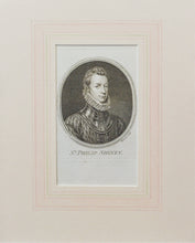 Load image into Gallery viewer, Sir Philip Sydney - Antique Copper Engraving circa 1780
