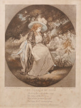 Load image into Gallery viewer, The Pledge of Love - Antique Mezzotint 1788

