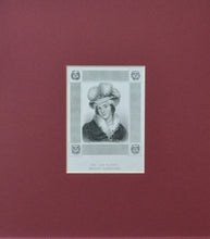 Load image into Gallery viewer, Her Late Majesty Queen Caroline - Antique Stipple Engraving circa 1824
