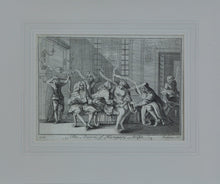 Load image into Gallery viewer, The Queen of Hungary Stript - Antique Satirical Print 1742
