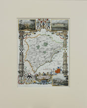 Load image into Gallery viewer, Rutlandshire - Antique Map by Thomas Moule circa 1843
