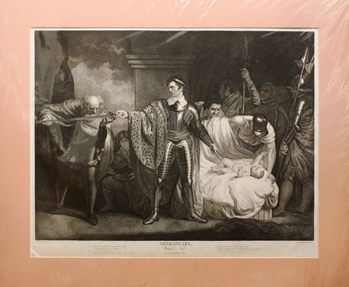 Shakespeare, Winters Tale Superb Stipple Engraving London 1793