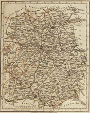 Load image into Gallery viewer, Shropshire - Antique Map by John Cary 1793
