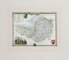 Load image into Gallery viewer, Somersetshire - Antique Map by Thomas Moule circa 1848
