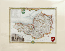 Load image into Gallery viewer, Somersetshire - Antique Map by Thomas Moule circa 1848
