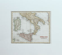 Load image into Gallery viewer, South Italy - Antique Map circa 1836
