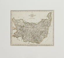 Load image into Gallery viewer, Suffolk - Antique Map by J Cary 1793
