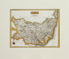 Load image into Gallery viewer, Suffolk - Antique Map by Neele circa 1819
