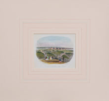 Load image into Gallery viewer, Sunderland from the Park - Antique Steel Engraving, circa 1858
