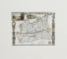 Load image into Gallery viewer, Surrey - Antique Map by Thomas Moule circa 1838
