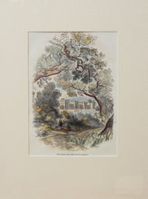 Load image into Gallery viewer, The Castle from the Path to Datchet - Antique Wood Engraving circa 1858
