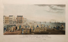 Load image into Gallery viewer, &#39;The Chain Pier at Brighton with Characters&#39; Aquatint circa 1870&#39;s
