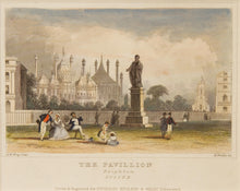 Load image into Gallery viewer, The Pavillion - Antique Steel Engraving circa 1848
