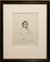 Load image into Gallery viewer, The Princess Victoria Soft Ground Etching circa 1830
