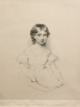 Load image into Gallery viewer, The Princess Victoria Soft Ground Etching circa 1830
