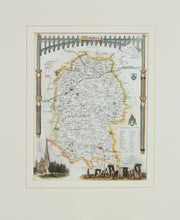 Load image into Gallery viewer, Wiltshire - Antique Map by Thomas Moule circa 1848
